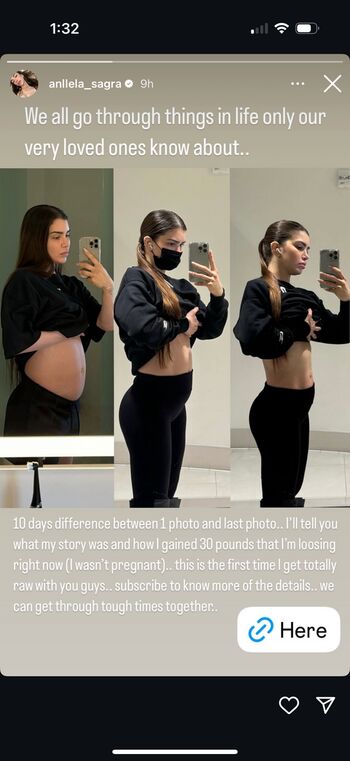 Anllela sagra  page leaked private photo uncensored HD quality