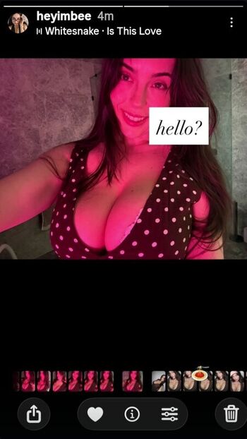 Heyimbee leaked private photo uncensored HD quality