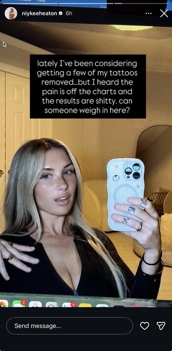 Niykee heaton  page leaked private photo uncensored HD quality