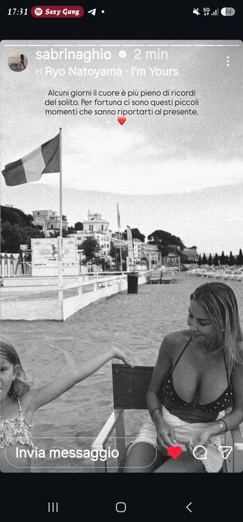 Sabrina ghio leaked private photo uncensored HD quality