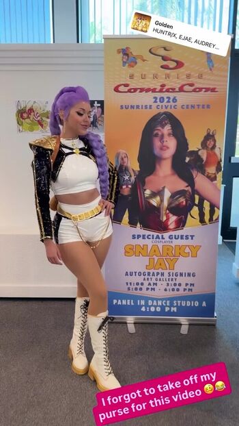 Snarky jay cosplay page leaked private photo uncensored HD quality