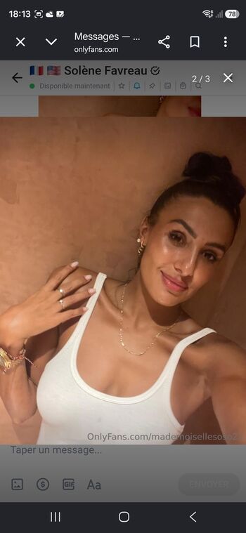 Solene favreau leaked private photo uncensored HD quality